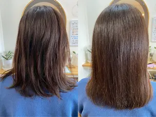 セミロング ノムラ理美容室所属・野村 知美のヘアスタイル