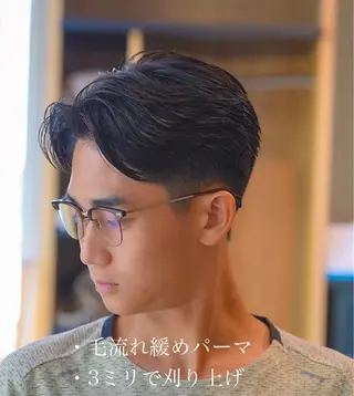メンズ メンズカット 立川湧揮のヘアスタイル