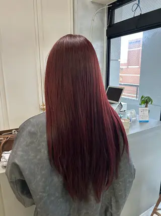 ロング カラー SEPT.所属・キラ/ ブリーチモデル募集中のヘアスタイル