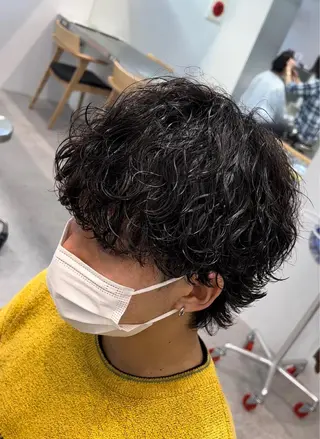 ショート パーマ メンズ メンズスタイル特化 /fifthりっくんのヘアスタイル