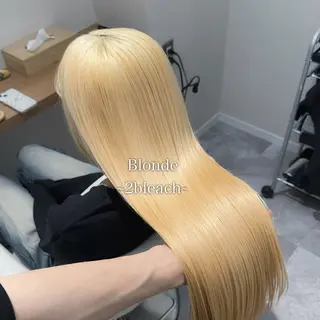 ロング カラー THESALONS所属・🤍ブリーチカラー /寄田龍樹🤍のヘアスタイル