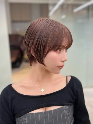 ショート カラー レイヤー/髪質改善 DAISUKEのヘアスタイル