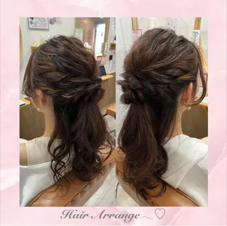 ロング ヘアアレンジ 推し活美容師 🩵 Hayashiのヘアスタイル