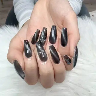 ネイル 🎀 Lemode ワンホンネイル🎀のネイルデザイン