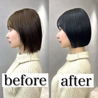 ショート カラー 池袋/似合わせ/縮毛 髪質改善【ugen】のヘアスタイル