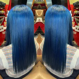 ロング カラー 👑派手髪/カット 👑ANRYのヘアスタイル