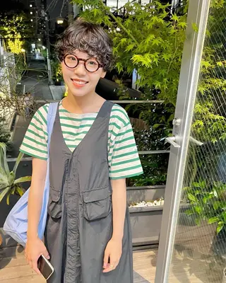 ショート パーマ sakoda shunkiのヘアスタイル