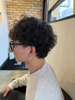 パーマ メンズ Disco Hair sanc所属・✂️ 小倉ちか✂️のヘアスタイル