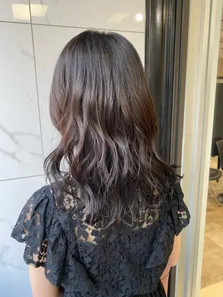 セミロング カラー 増子 祐太朗のヘアスタイル