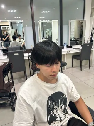 ショート 【縮毛矯正/レディー スカット】美涼🎀のヘアスタイル