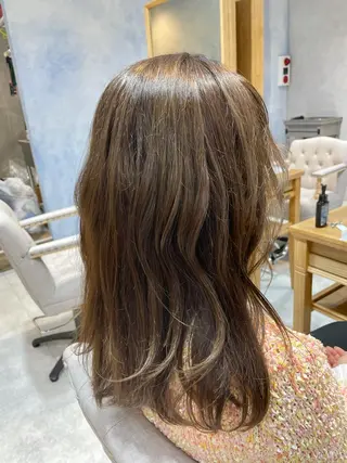 ロング カラー 若林 良のヘアスタイル