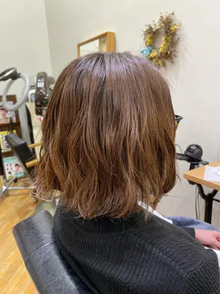 ショート パーマ 山本 美羽のヘアスタイル