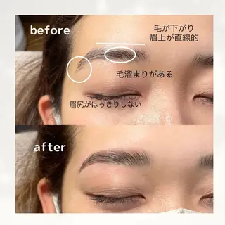 アイブロウ Nail  salon ENTOWA所属・ENTOWA mihoの眉毛・アイブロウイメージ