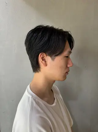 メンズ アキト/ メンズ/透明感暗髪のヘアスタイル