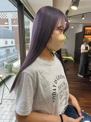 ロング カラー nendo_hair所属・ハイトーン/ボブ 🎀sonokaのヘアスタイル