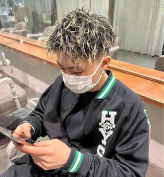 パーマ メンズ 京都駅メンズカット/ パーマ/Keigoのヘアスタイル