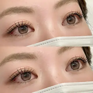 マツエク・マツパ 〚Zina〛 miu.のマツエク・マツパデザイン