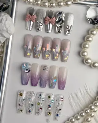 ネイル ビルドアップ ビューティーのネイルデザイン