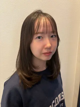 ミディアム GIEN所属・田中 瑞希のヘアスタイル
