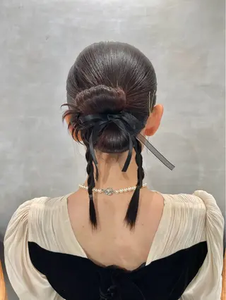 ヘアアレンジ charm《銀座》 ヘアセット/縮毛矯正のヘアスタイル