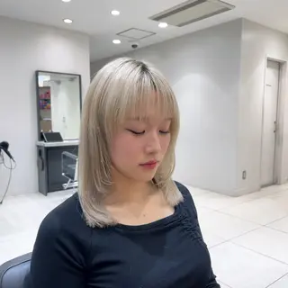 ミディアム カラー mako︴ Euphoriaのヘアスタイル