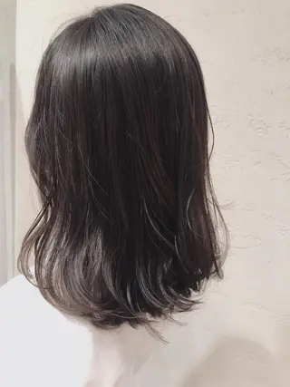 ミディアム MichioNozawaHairSalonGinza所属・watanabe kazukiのヘアスタイル