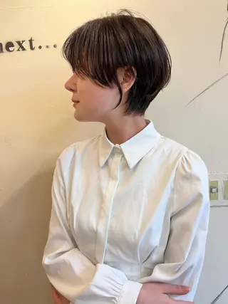 ショート lounge×morio ikebukuro所属・田畑 優希のヘアスタイル