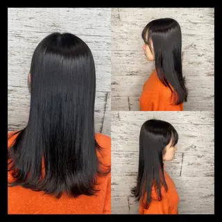 セミロング fizelleあべのルシアス店所属・⭐️吉崎 竜也⭐️のヘアスタイル