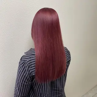カラー ロング メンズ パーマ ヘアアレンジ キッズ ネイル マツエク・マツパ アイブロウ 髪質改善🇰🇷 レイヤーカット/梅田のヘアスタイル