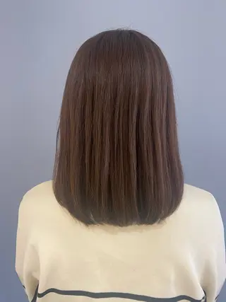 セミロング ase.糸島店所属・UEDA AYAのヘアスタイル