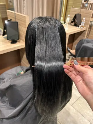 セミロング 塚下 怜菜のヘアスタイル