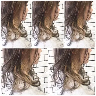 ミディアム mare所属・＊＊＊ natsumiのヘアスタイル