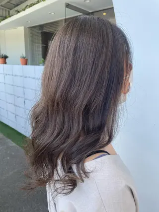 ロング カラー 美容室 Jフィドルファドル所属・わきた かずなのヘアスタイル