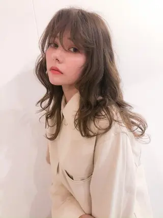 ロング カラー 艶髪/モテヘア🎀 MIHOのヘアスタイル