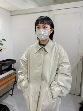 ショート パーマ＊ 顔まわり似合わせのヘアスタイル