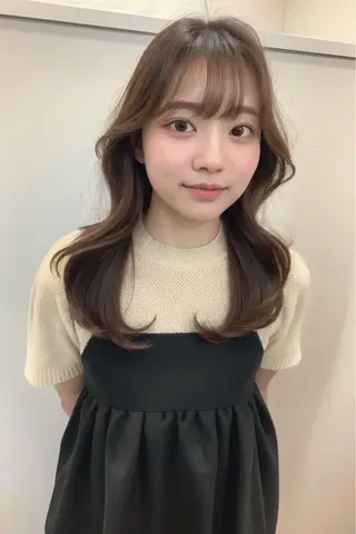 ロング カラー liberte(リベルテ)所属・🤍韓国髪質改善🤍 クメユウキのヘアスタイル