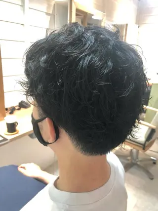 パーマ メンズ Annie 吉田 裕美のヘアスタイル