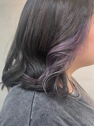 ミディアム mee.所属・カットモデル募集中 / ベージュ/あづきのヘアスタイル