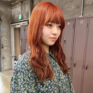 ロング 韓国ヘア /男女❄️ 細江 美紅のヘアスタイル