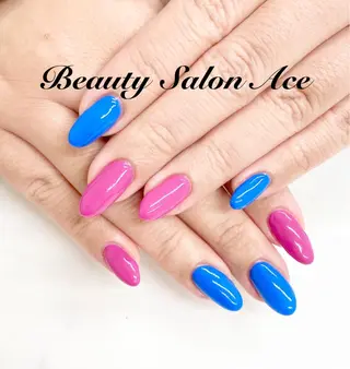 ネイル Beauty Salon Ace(ネイルサロン エース)所属・池袋フィルイン Ace♡長さだしのネイルデザイン