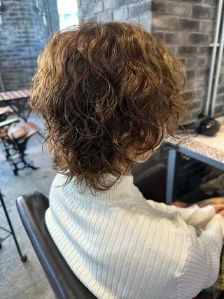ショート パーマ Chlom〜by Lietto〜所属・🍀Ryosuke 🍀のヘアスタイル