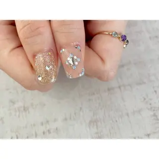 ネイル 𖡼 yumenoのネイルデザイン