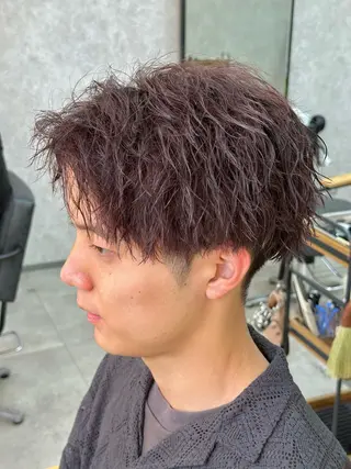 カラー パーマ メンズ 【メンズ専門】中本 翔大のヘアスタイル