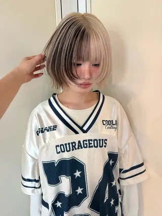 カラー ブリーチ特化/ 渋谷/TAIKIのヘアスタイル