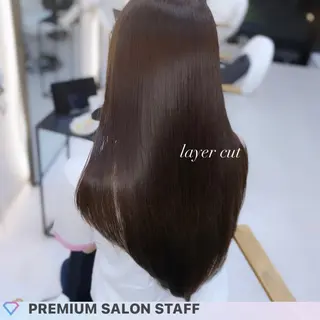 ロング カラー 艶髪・透明感カラー・ 韓国ヘア・Yuriのヘアスタイル