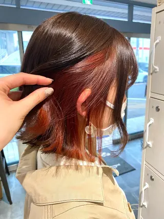 ミディアム 🪻花屋併設🪻秀島 有紀のヘアスタイル