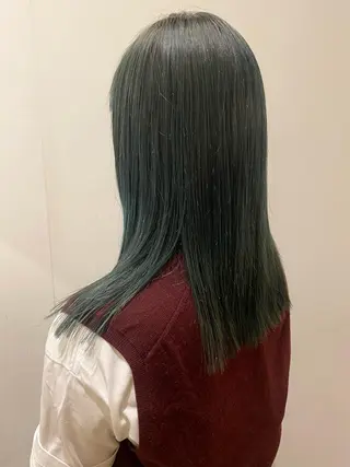 カラー ウツワ所属・高円寺/loca/ 田中南帆のヘアスタイル