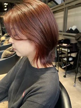 ショート カラー ✨髪質改善矯正× ブリーチ✨YU-KIのヘアスタイル