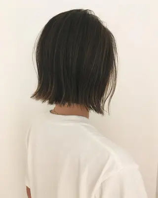 ショート カラー Batta所属・坂上 岳のヘアスタイル
