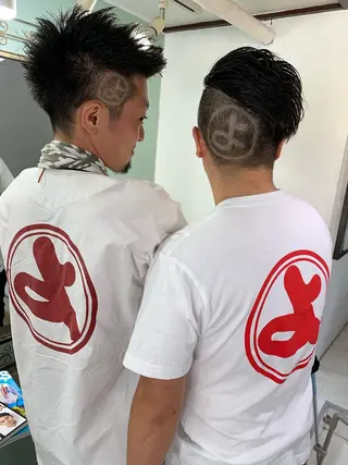 ヘアアレンジ メンズ R ri R takagiのヘアスタイル